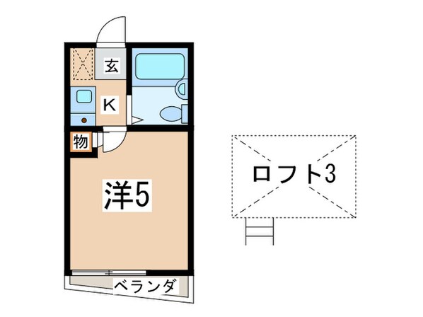 キャッスル佐野の物件間取画像